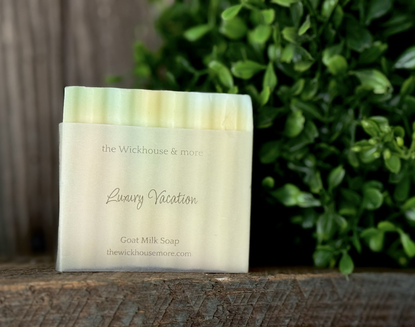 Luxury Vacation Goat's Milk Soap